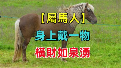 屬馬可以戴黃金嗎